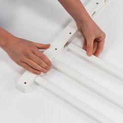 Sikkerhedsgitter, Vghngt - Hvid 