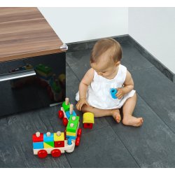 Hjrnebeskytter til glasbord 