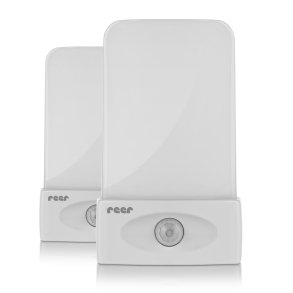 Natlys med bevgelsessensor - 2 stk 