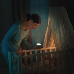 2-i-1 SleepLight - Eukalyptus