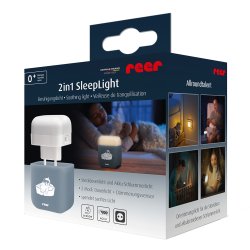 2-i-1 SleepLight - Bl�gr�