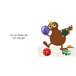 Babblarna - Hvor Er Babbas Ting? BOG DANSK