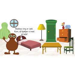 Babblarna - Hvor Er Babbas Ting? BOG DANSK
