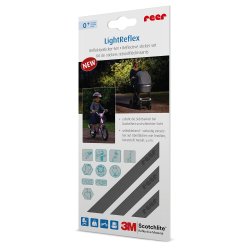 Reflekterende klistermrkest, 18 stk