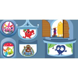 Babblarna - I Babblarnas Hus, BOG DANSK