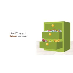 Babblarna - I Babbas kommode, BOG DANSK 
