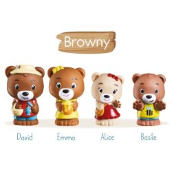 Browny Family - Set of 4 