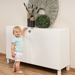 Skabsls til dobbeltdre