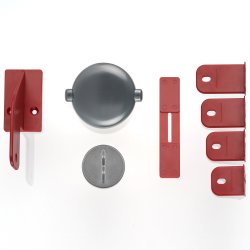 Skabsls til dobbeltdre