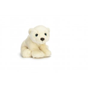 Teddy Arctic - Isbjrn, Siddende, 22 cm