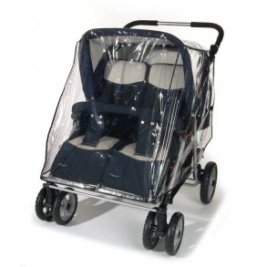 Regnslag til tvillingevogne