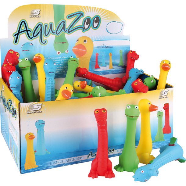 Aqua Zoo - Display med 24 pcs