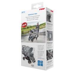 Regnslag til tvillingevogn