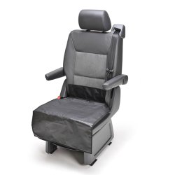 Beskyttelsesunderlag, under autostol