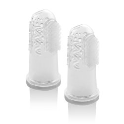 Fingertandbrste i silikone 