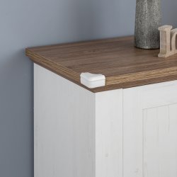 Blde Hjrnebeskyttere - Hvid 