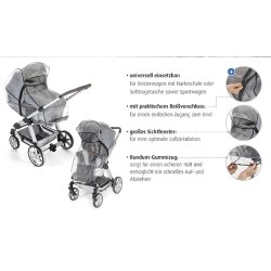 Regnslag til barnevogn, combi 