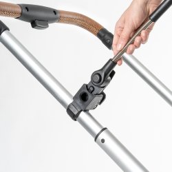 Parasol til klapvogn - Sort 