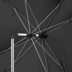 Parasol til klapvogn - Sort 
