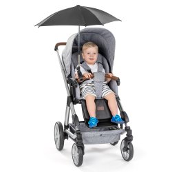 ShineSafe - Barnvagnsparasoll, Svart