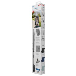 ShineSafe - Barnvagnsparasoll, Gr� melange