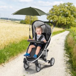ShineSafe - Barnvagnsparasoll, Skogsgr&ouml;n