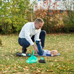 Beholder til bleposer