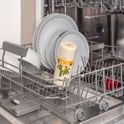 Drikkedunk m. sugerr - Creme