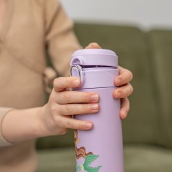 Drikkedunk m. sugerr - Lilla