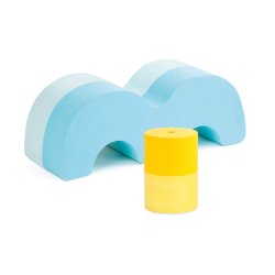 Motorikklodser i skum 