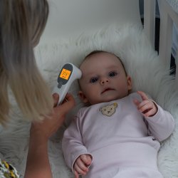 Colour SkinTemp 3-i-1 Kontaktls Infrardt Termometer