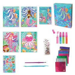 Sand and Foil Art - Totally Mermaids