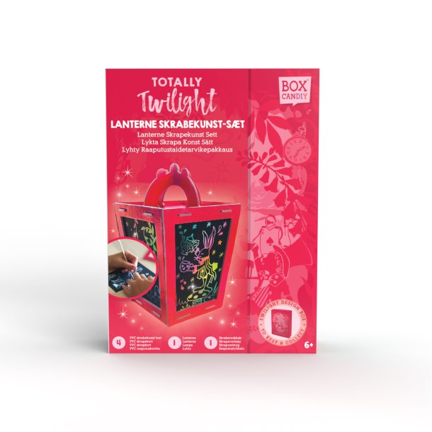 Scratch Art Lantern - Totally Twilight