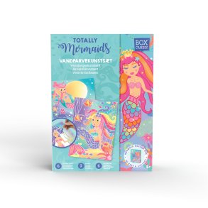 Watercolor Art - Totally Mermaids