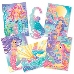 Watercolor Art - Totally Mermaids