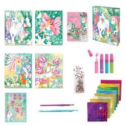 Sand and Foil Art - Totally Magical Unicorns