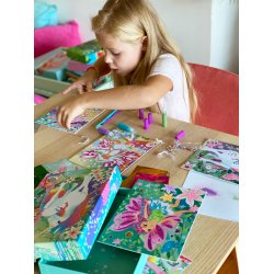 Sand and Foil Art - Totally Magical Unicorns