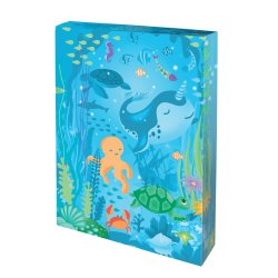 Scratch Art Lantern - Totally Twilight Sea