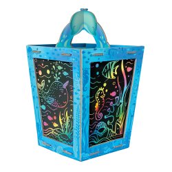 Scratch Art Lantern - Totally Twilight Sea