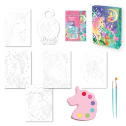 Watercolor Art - Totally Magical Unicorns