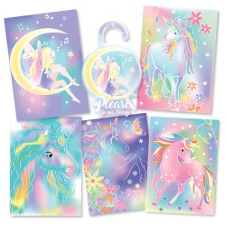 Watercolor Art - Totally Magical Unicorns