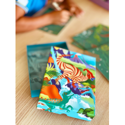 Scratch Art - Totally Dinosaurs