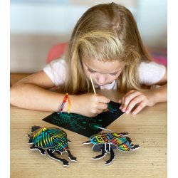 Scratch Art 3D - Totally Creepy Crawly