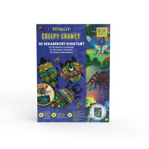 Scratch Art 3D - Totally Creepy Crawly