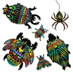 Scratch Art 3D - Totally Creepy Crawly