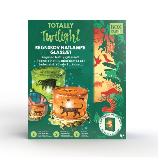 Night Light Jars - Totally Twilight Rainforest