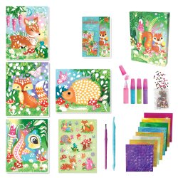 Sand and Foil Art - Totally Woodlands