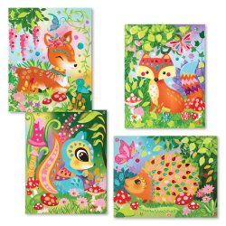 Sand and Foil Art - Totally Woodlands