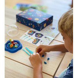 Rocket Globe Art - Totally Galaxy