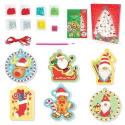 Diamond Art Ornaments &amp; Gift Tags - Totally Santa